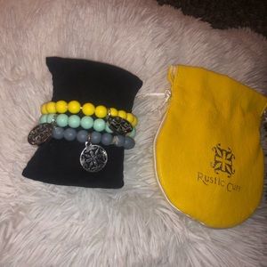 Set of 3 Rustic Cuffs